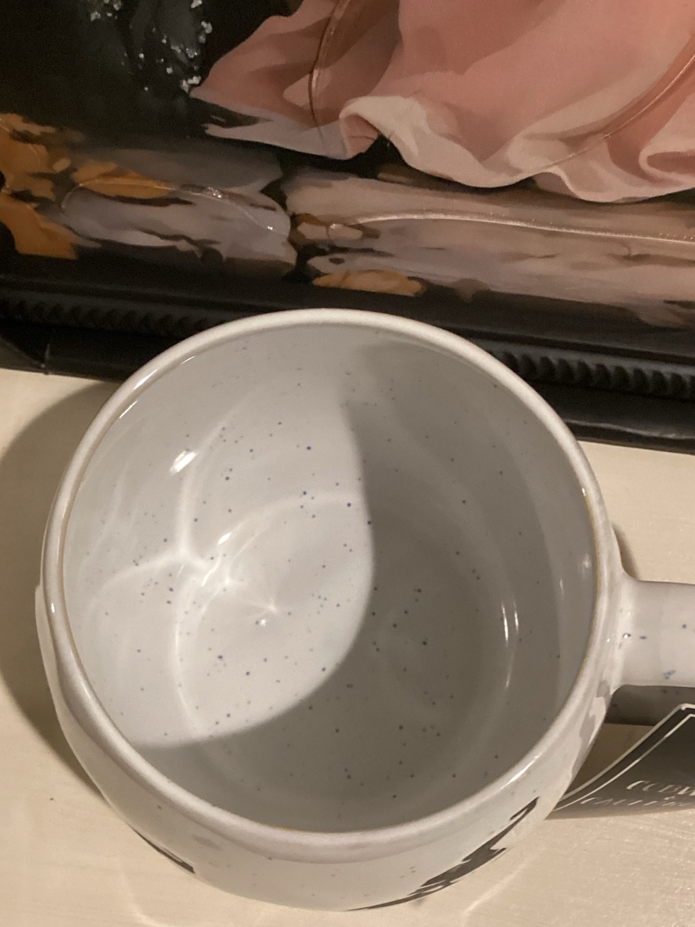 New Cobwebs & Cauldrons Witch Hat Halloween Mug - Picture 3 of 4